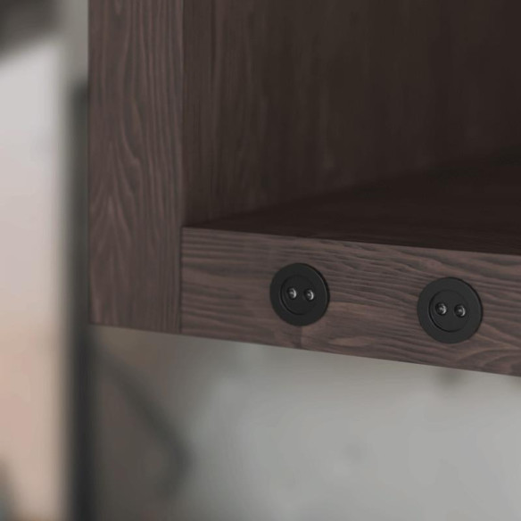 Włącznik sensor do szaf W14 podwójny CZARNY-13230