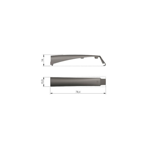 K-PUSH TECH adapter DŁUGI SZARY-13315