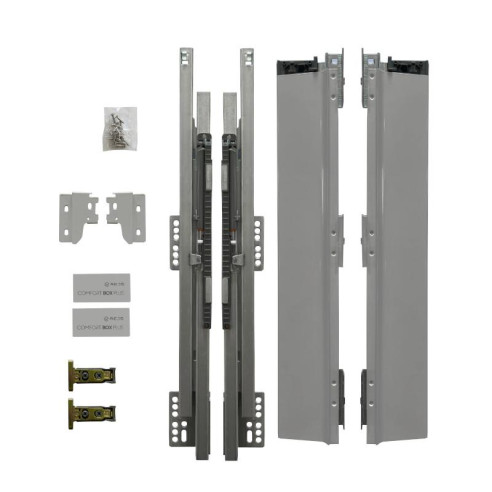 Comfortbox PLUS Rejs 550mm NISKA h84mm SZARY-13403