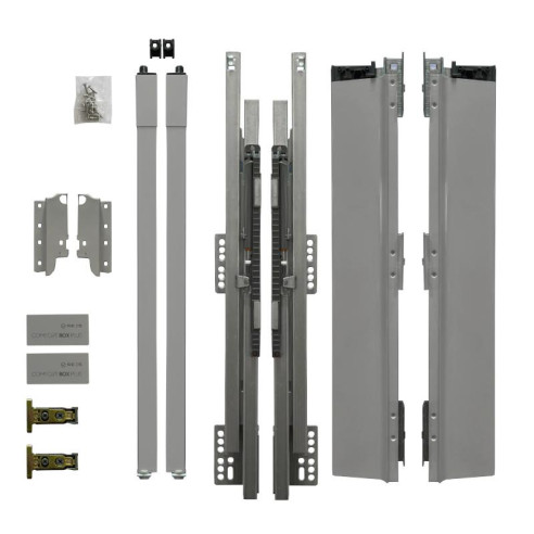 Comfortbox PLUS Rejs 450mm ŚREDNIA h135mm SZARY-13499