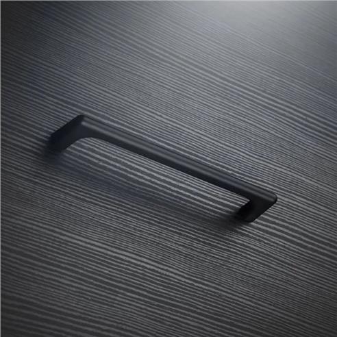 Uchwyt meblowy GTV Octavio CZARNY MAT 160mm-14193