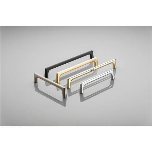 Uchwyt meblowy GTV Octavio CZARNY MAT 160mm-14194