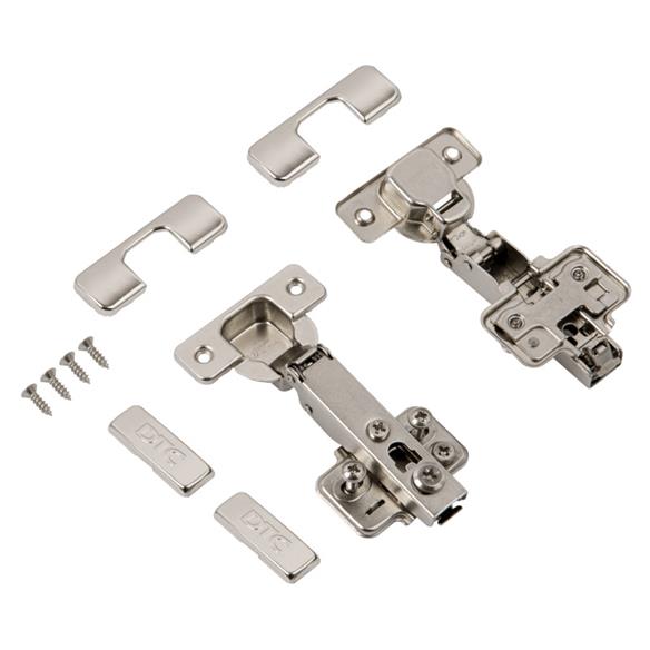 Zawias DTC STYLISH nakładany bez sprężyny 3D 2szt.-14272