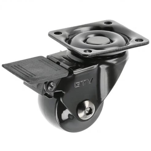 Kółko meblowe CALIBRO GTV fi35 h-50,5 Z HAMULCEM-14332