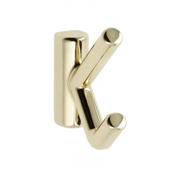 Wieszak meblowy GTV LENS ZŁOTY POŁYSK podwójny-14452