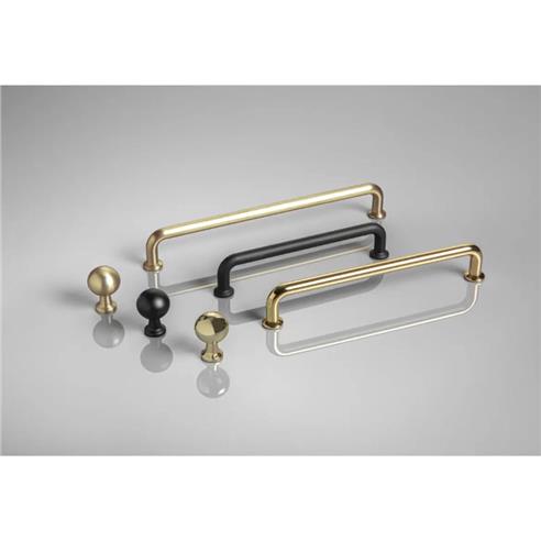 Gałka meblowa NORD gtv CZARNY MAT-14498