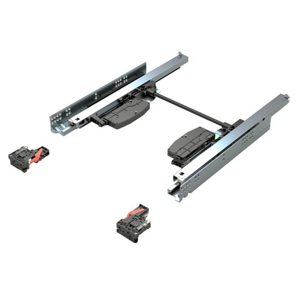 Prowadnice Amix 19mm 350mm push-open CICHY DOMYK-13022