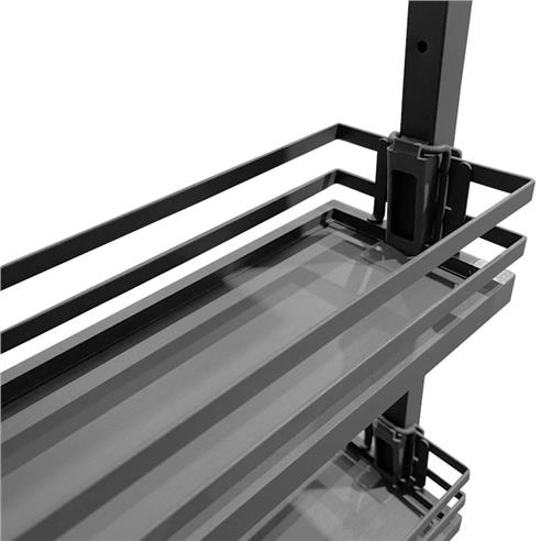 Cargo MAXI pełne dno GRAFIT 40cm 1850-2200mm AMIX-12512