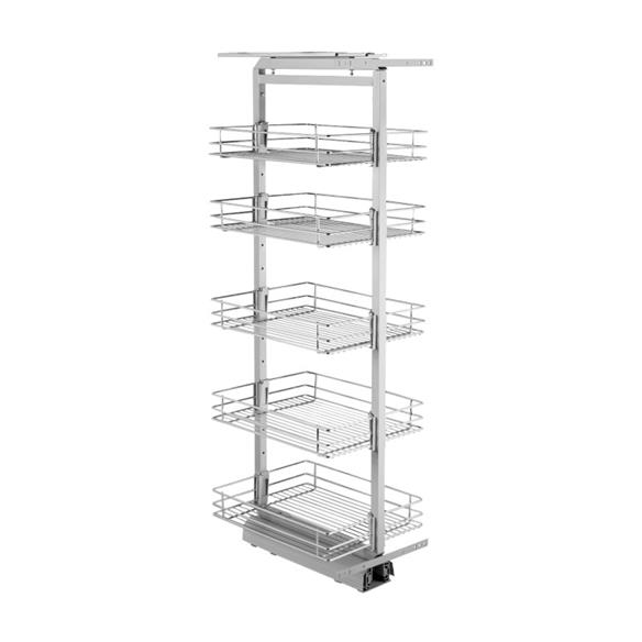 Cargo MIDI 30cm 1400-1700mm 5 półek CHROM AMIX-7796