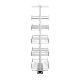 Cargo MIDI 30cm 1400-1700mm 5 półek CHROM AMIX-7796 2