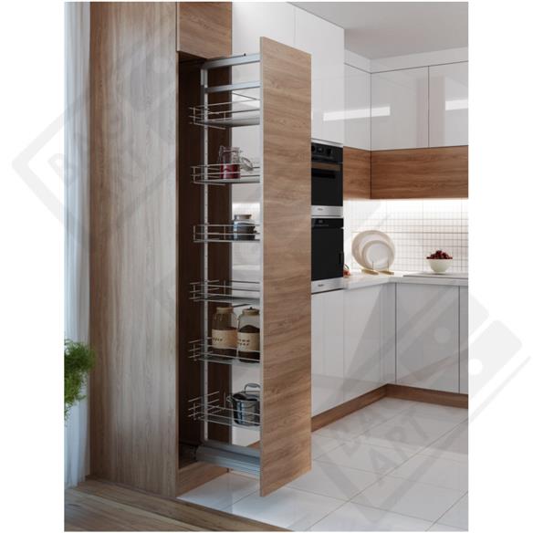 Cargo MIDI 30cm 1400-1700mm 5 półek CHROM AMIX-14562