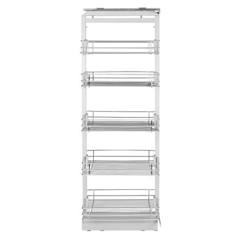 Cargo MIDI 40cm 1400-1700mm 5 półek CHROM AMIX-14564