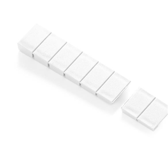 Klin poziomujący FOLMAG transparentny 10szt.-15586