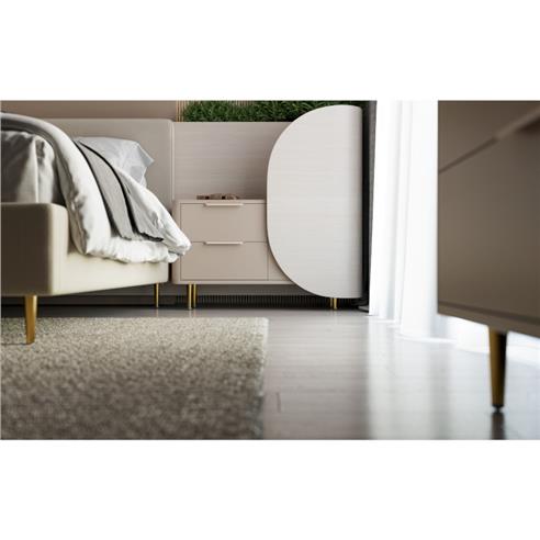 Nóżka meblowa CZARNY MAT Spire GTV 130mm-15735