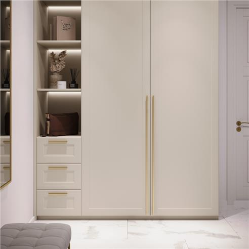 Uchwyt meblowy GTV Pillar 160mm L-190mm złoto szc.-15772