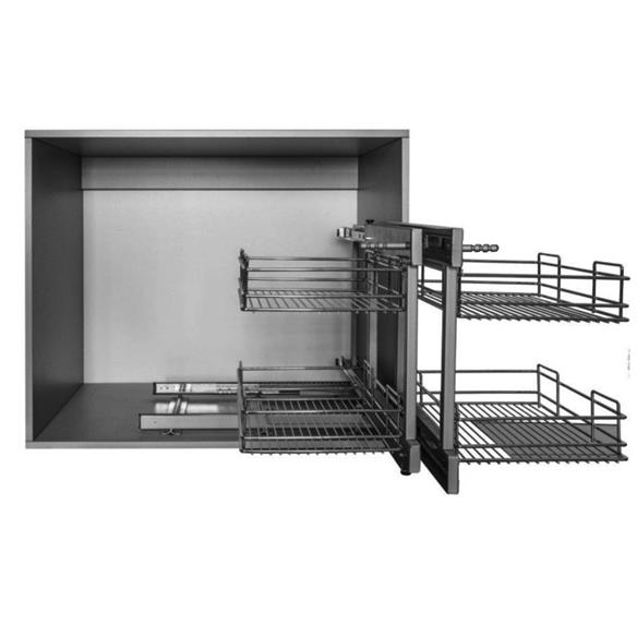 Cargo Magic Corner PRZESUWNY 1000 grafit L/P-15871