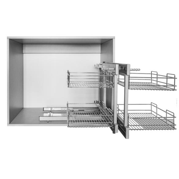 Cargo Magic Corner PRZESUWNY 900 chrom L/P-15863