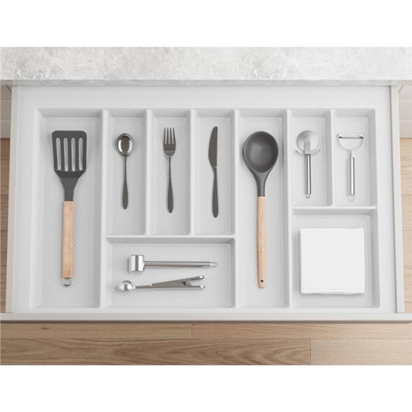 Wkład do szuflady 80/45-50cm 750x490mm MAX BIAŁY-16115