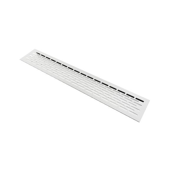 Kratka wentylacyjna REJS 80x480mm BIAŁY-16223