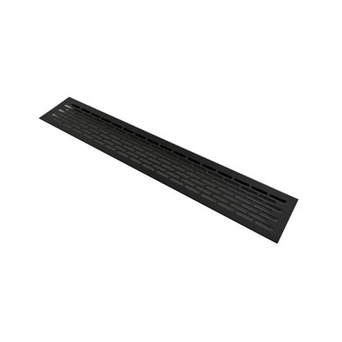 Kratka wentylacyjna REJS 80x480mm CZARNY MAT-16221