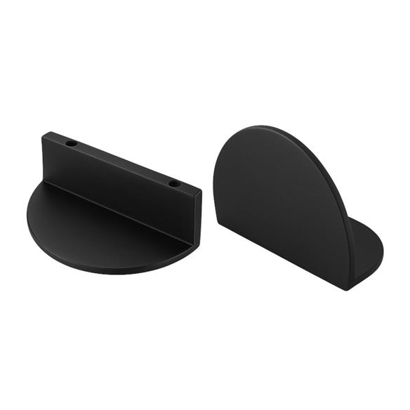 Uchwyt meblowy AL008 LUNA CZARNY 64mm-16240