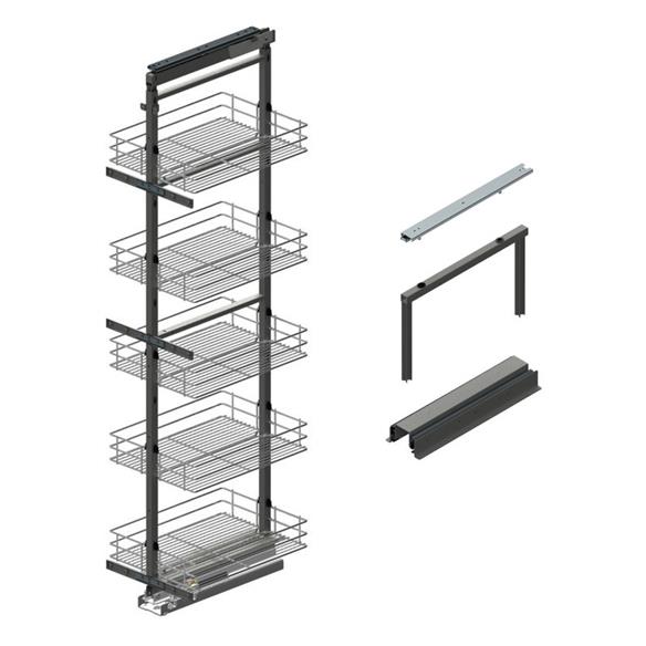 CARGO MAXI Rejs 40cm/5 170-190cm GRAFIT - KOMPLET-16309