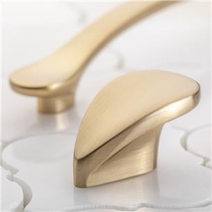 Gałka meblowa GTV Venice ZŁOTY SZCZOTKOWANY-16434 2