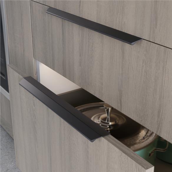 Uchwyt meblowy GTV Trex Cross CZARNY 350mm/320mm-16708