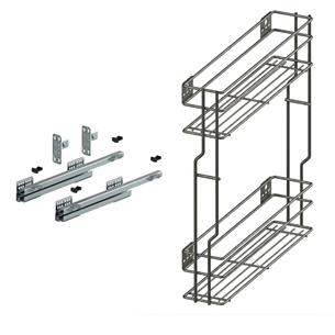 Cargo mini BOCZNY REJS 20cm L-450 2p grafit LEWY-17106