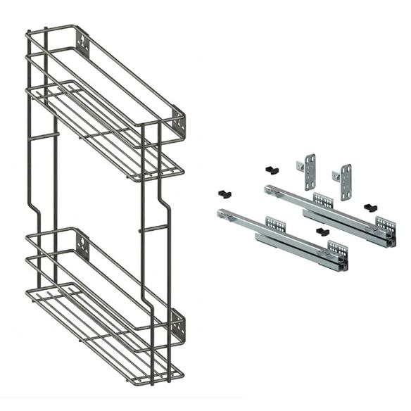 Cargo mini BOCZNY REJS 25cm L-450 2p grafit PRAWY-17103